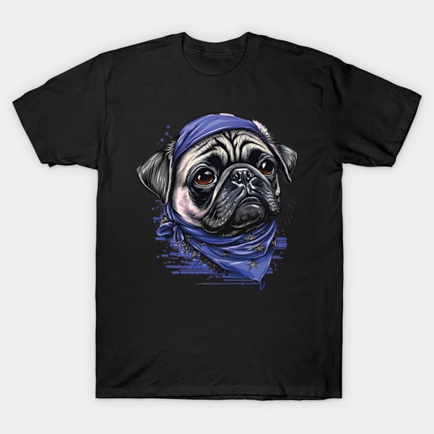 Pug Life T-Shirt by Astroman_Joe